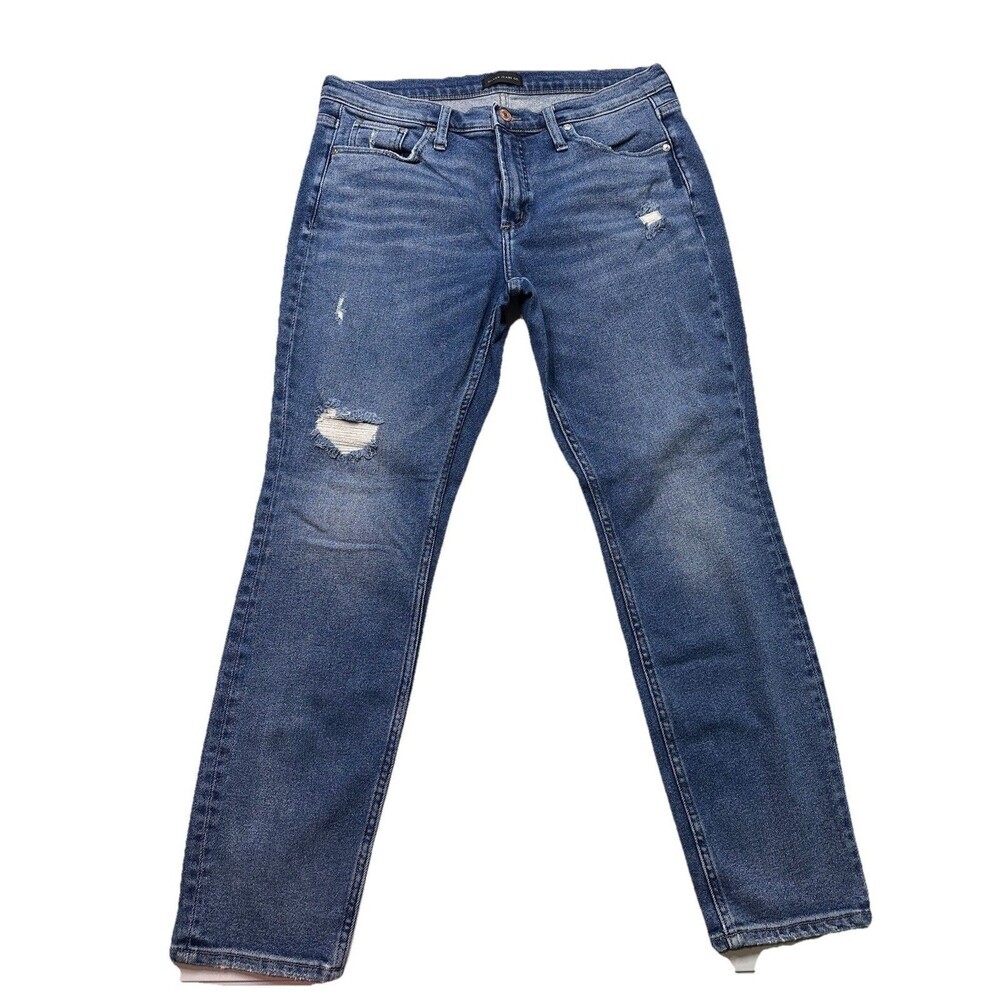 Not Your Boyfriends Silver Skinny Jeans Size 29 Women's